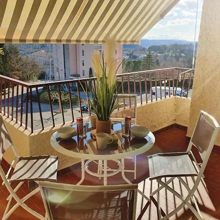 アパート Le Cezanne - Climatise Avec Grande Terrasse グレウー・レ・バン